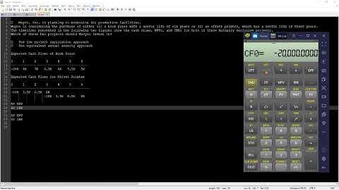 How to use Project Replication Approach to compare the NPV and IRR