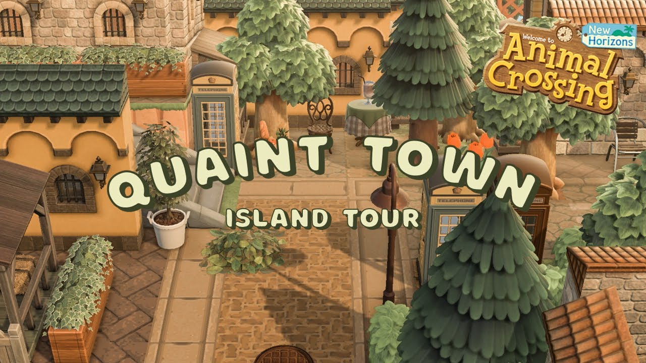 Aesthetic & Quaint Town Island Tour // Animal Crossing New Horizons