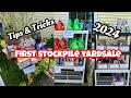First stockpile  yard sale of 2024  tips for successful yard sales and how much i made