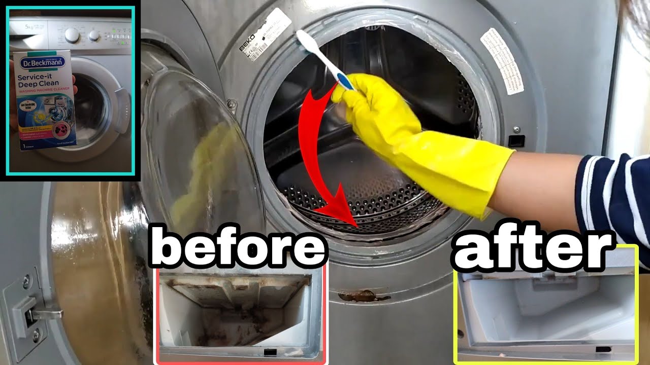 Dr. Beckmann Service-it Deep Clean Washing Machine Cleaner 30 sec TV Ad 