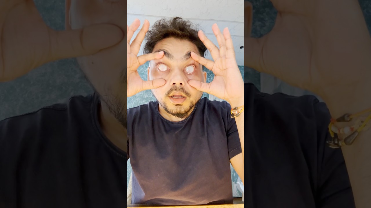 Demonstration of a rare Yoga Mudra called KHECHRI MUDRA