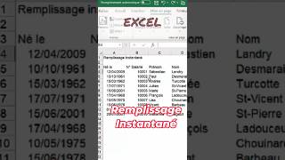🔥 Remplis Excel en 1 Seconde !