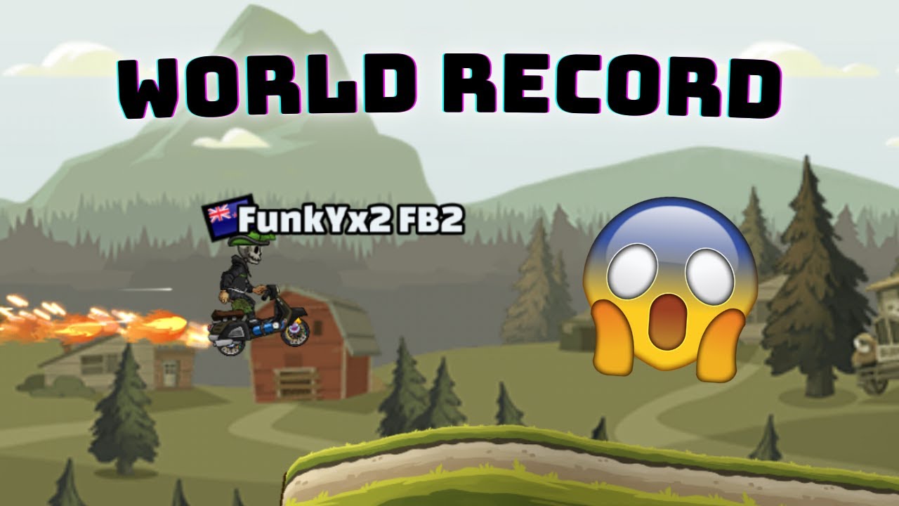 BEST BOOST EVER! - Flying Log WR - Hill Climb Racing 2