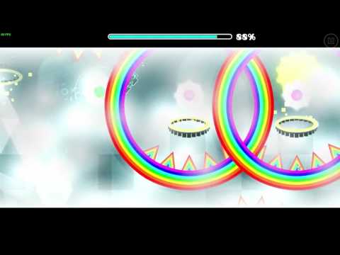 1st try?! Falling up 100% (Insane Demon) - by Krazyman50 [60hz] | Geometry Dash - .