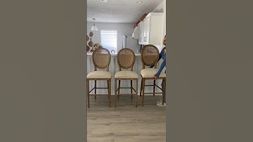 Upcycling old bar stools from Marketplace—watch the transformation!