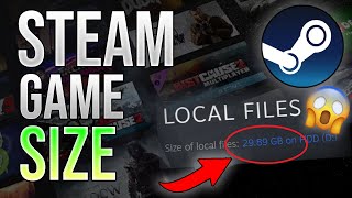 How to Check Steam Game size on Disk (2023) screenshot 4