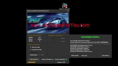 Need For Speed No Limits hack 2017