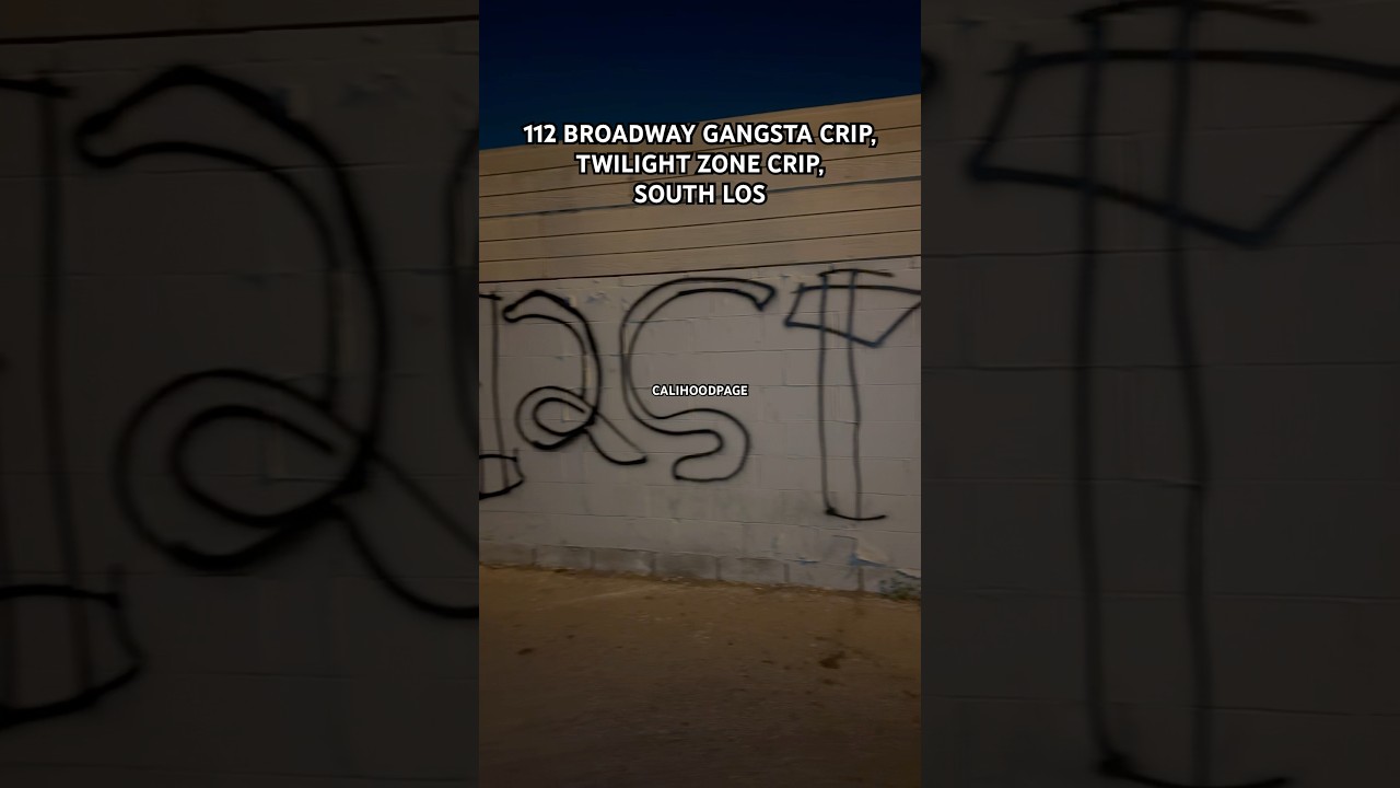 112 Broadway Gangsta Crip, Twilight Zone Crip, South Los 13