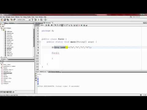 JAVA (basic) 18: ดูข้อมูลในArrayด้วย For In