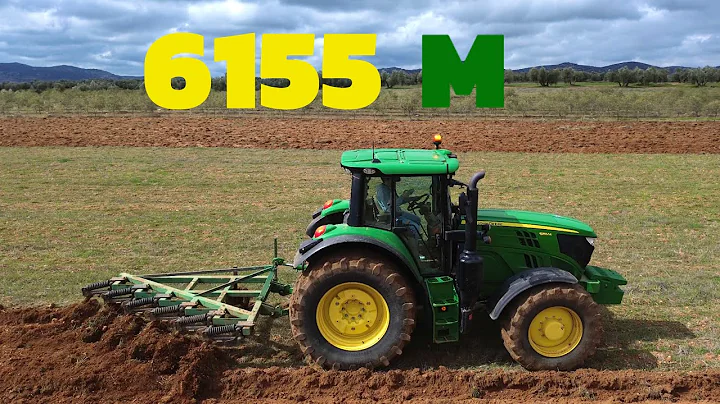 Probando 6155M john deere