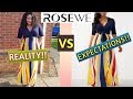 Review/Try On Haul Rosewe IS IT WORTH YOUR MONEY