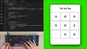 ASMR Programming - Coding TIC TAC TOE - No Talking