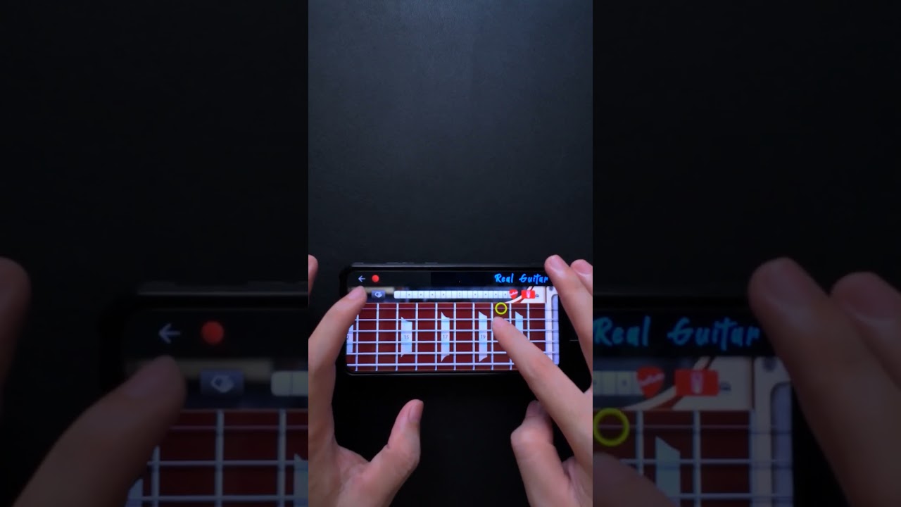 Bohemian Rhapsody - Queen | Solo played on Real Guitar App #realguitar #bohemianrhapsodysolo #queen