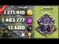 Finding Non Stop HUGE LOOT to Max the Town Hall! - Fix that Rush - Clash of Clans