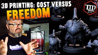 The REAL Cost of 3D Printing for Wargaming