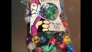 Wiz Dice Pack of 100+ Polyhedral Dice Review
