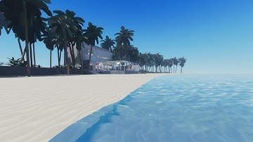 MAKING A BEACH HOUSE - ROBLOX SPEEDBUILD