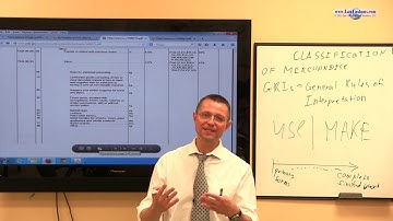 Part 1: General Rules of Interpretation (GRIs) under HTSUS (Oct. 2014 CBLE Class)