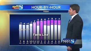 Videocast: Wind chill advisory for the morning
