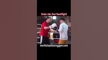 Leer hoe je de under-jab gebruikt om de overhandse rechterstoot op te zetten 👊🏼
