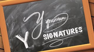 Y signature tutorial