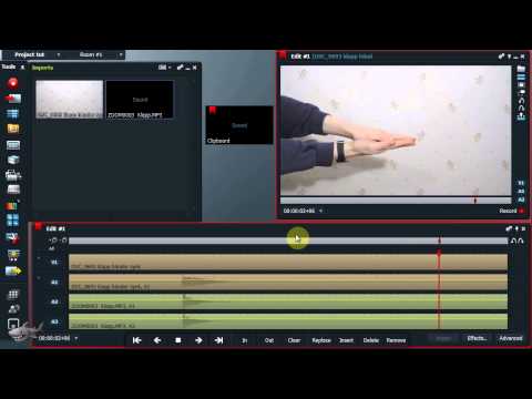 Sync audio in Lightworks tutorial / Synkronisera ljud i Lightworks instruktionsvideo