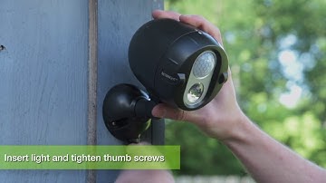 Easy Install: Mr Beams LED Wireless Motion Sensor NetBright Spotlight MBN340/350