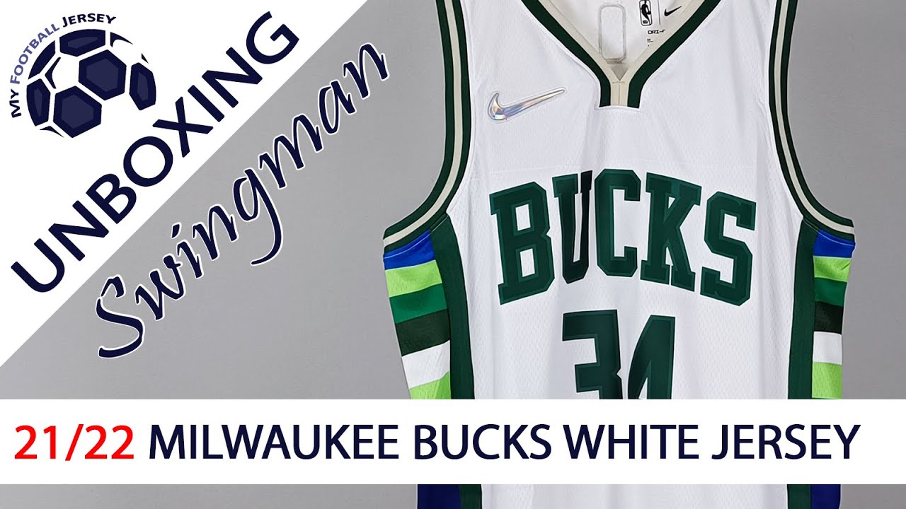 Giannis Antetokounmpo Milwaukee Bucks White Jersey