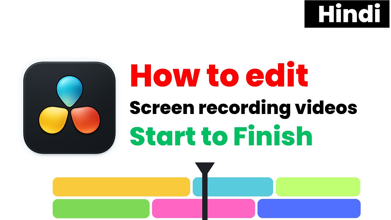 How To Edit Videos in Davinci Resolve | Start to Finish Full Tutorial ...