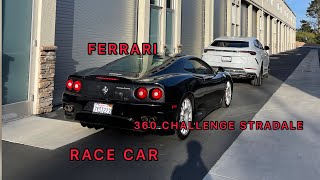 RIDING IN ONE OF MOST RAW FERRARI STREET CARS