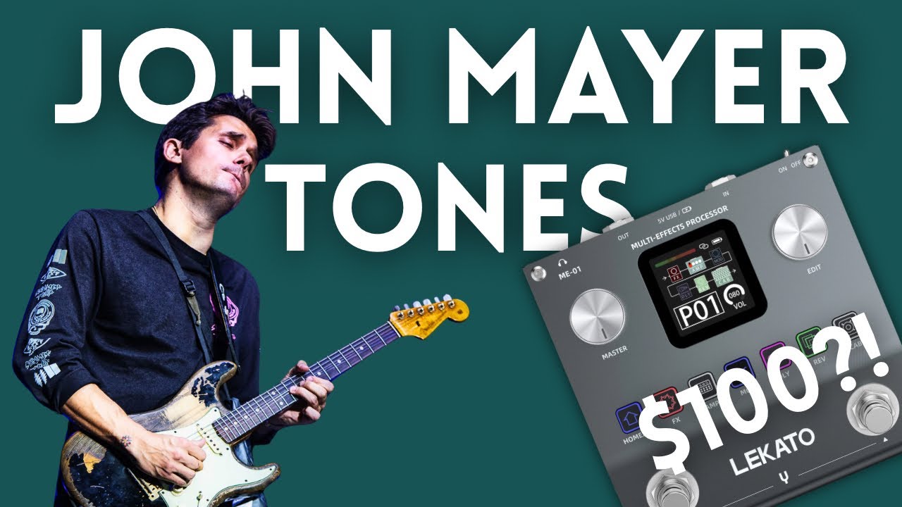 Can This $100 Amp Modeler Pull Off John Mayer Tones? | LEKATO ME-01