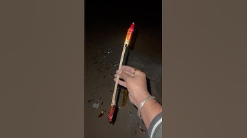 2 Diwali rockets were fired simultaneously 😳🥵 Diwali 2025 🧨 #shorts #testing #fireworks #diwali2025