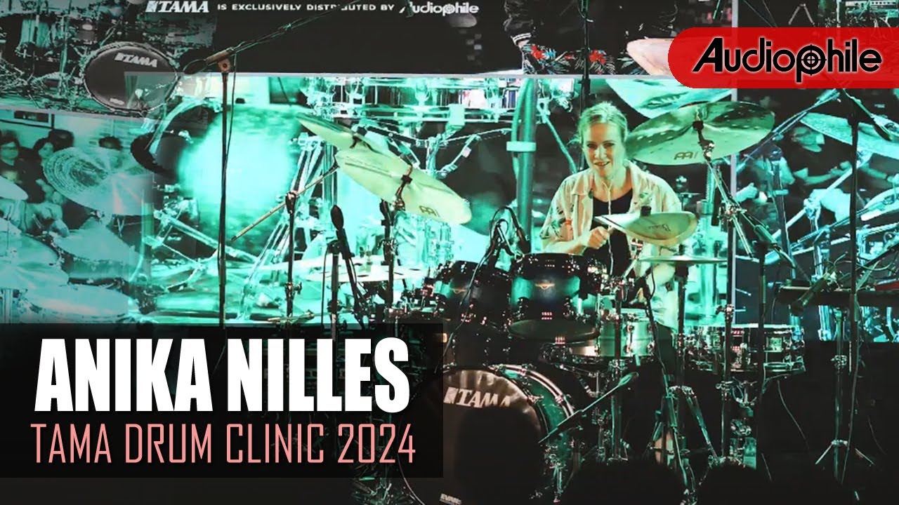 Anika Nilles Drum Clinic Manila 2024