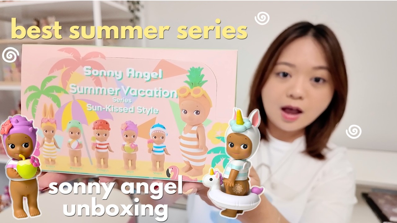 Unboxing & Ranking the NEW Sonny Angel Summer Vacation Sun-Kissed