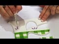 How to Paint Gingham on Wood Letters How to Paint Gingham on Wood Letters