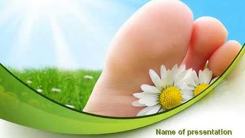 Treatment Of Fungal Diseases PowerPoint Template by PoweredTemplate.com