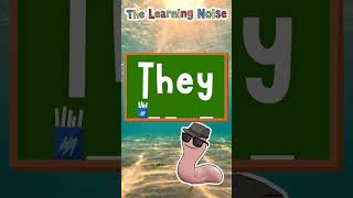 Sight Word: THEY 📖 Learn to Read &amp; Speak English! #shorts #phonics #ESL