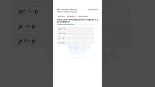 Math Logic Contradiction Explained 12th Grade