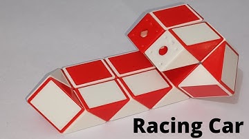 Make a Racing Car with Snake Cube