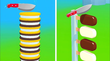 Slice It All Game! Satisfying and Relaxing ASMR Slicing Video NEW UPDATE