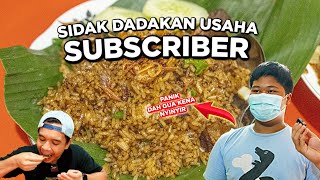 SUBSCRIBER NANTANG GUE MAMPIR KE USAHANYA❗ JUALAN NASI GORENG ISO BABAT & BABAT GONGSO KHAS SEMARANG