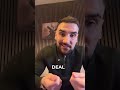 Do you know how to deal? I guess this is fair don’t you think? #negotiation #winwin #deals #sales