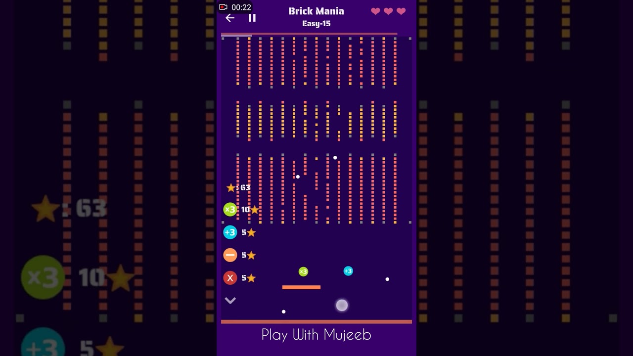 Brick Mania Easy Level 15