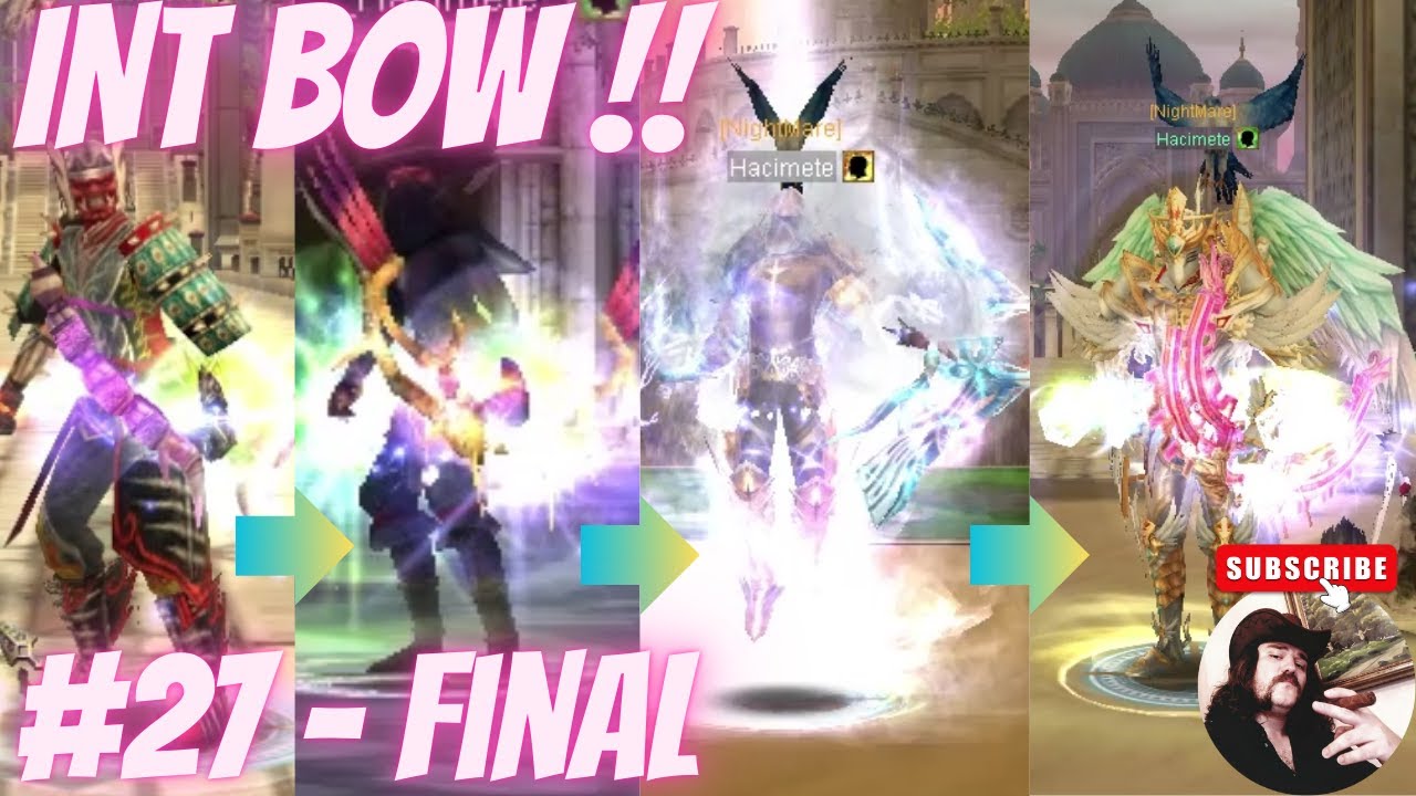 #27(FINAL) INT BOW !! THIEF !! - SILKROAD ONLINE - NEMRUT - TRSRO - BOW - NUKER - 100 CAP - CH