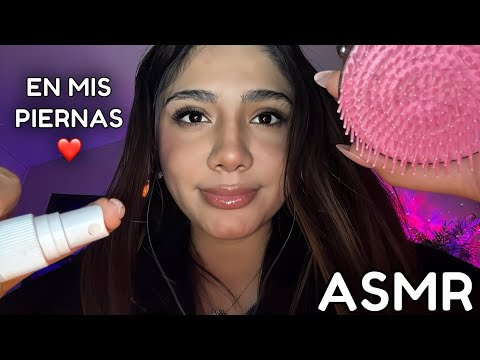 ASMR EN MI REGAZO ❤️/ ATENCIÓN PERSONAL para DORMIR RICO / ACOSTADO EN MI PIERNA