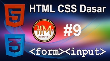 Form dan Input | HTML CSS Dasar Part 9