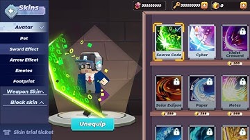 FREE SOURCE CODE SWORD EFFECT! NO GCUBES NEEDED! 🤑🤑 - Blockman Go Bedwars