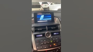 Unlock Japanese Toyota lexus nx rx series suv - by sd card