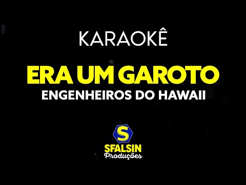 ERA UM GAROTO
