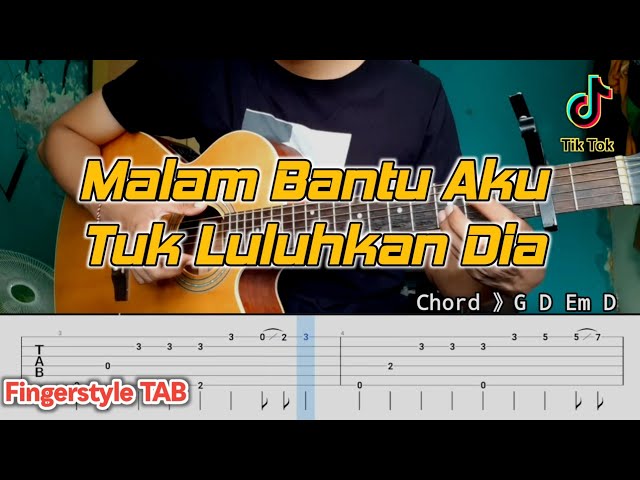 Viral Tiktok - Semata Karenamu Fingerstyle Guitar Tutorial TAB + CHORD class=